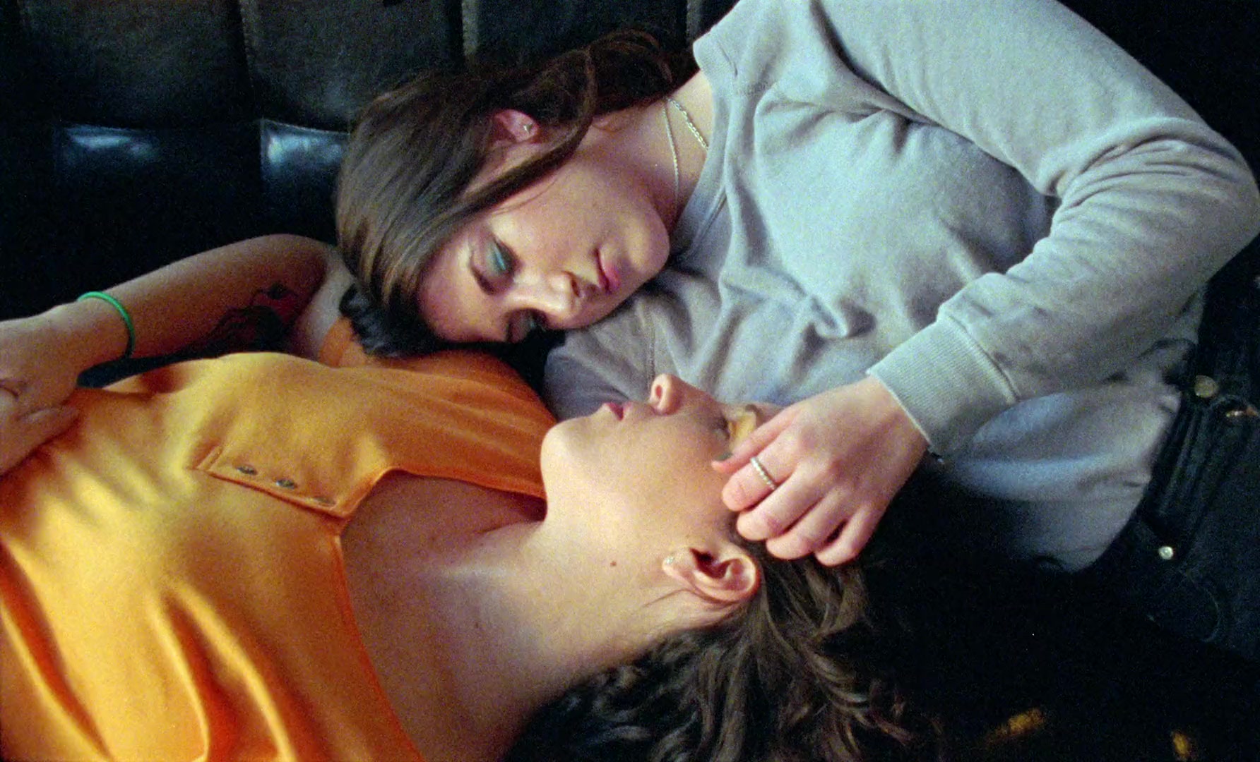 Planetarium — Two women reclining together
